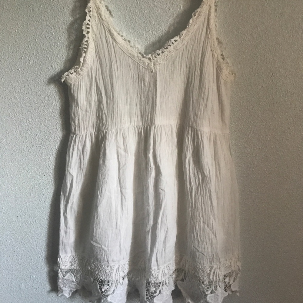 Crochet Accented Dress